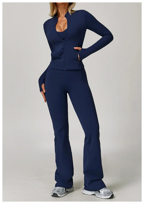 Naked Feel Flare Tracksuit - LYC
