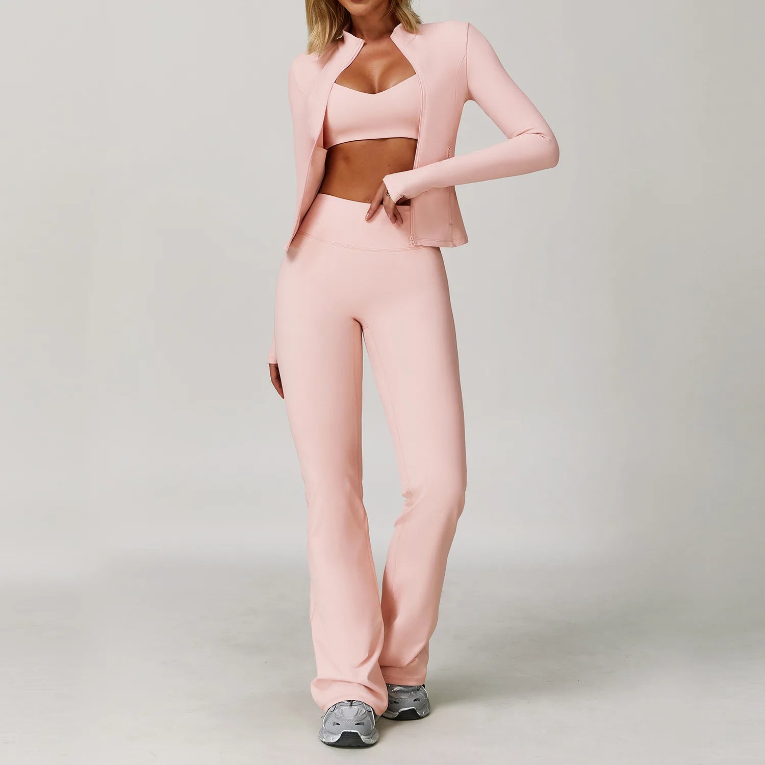 Naked Feel Flare Tracksuit - LYC