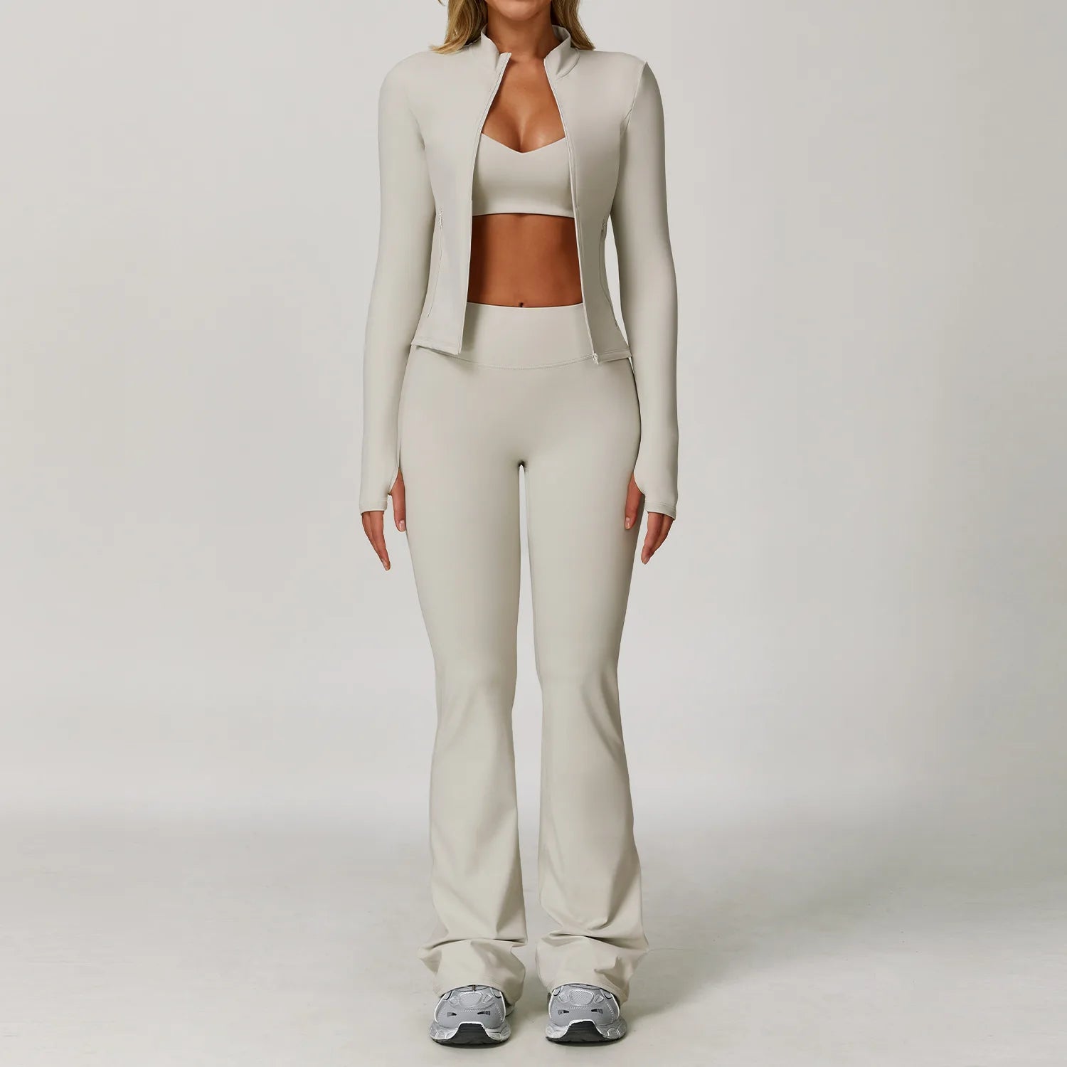 Naked Feel Flare Tracksuit - LYC